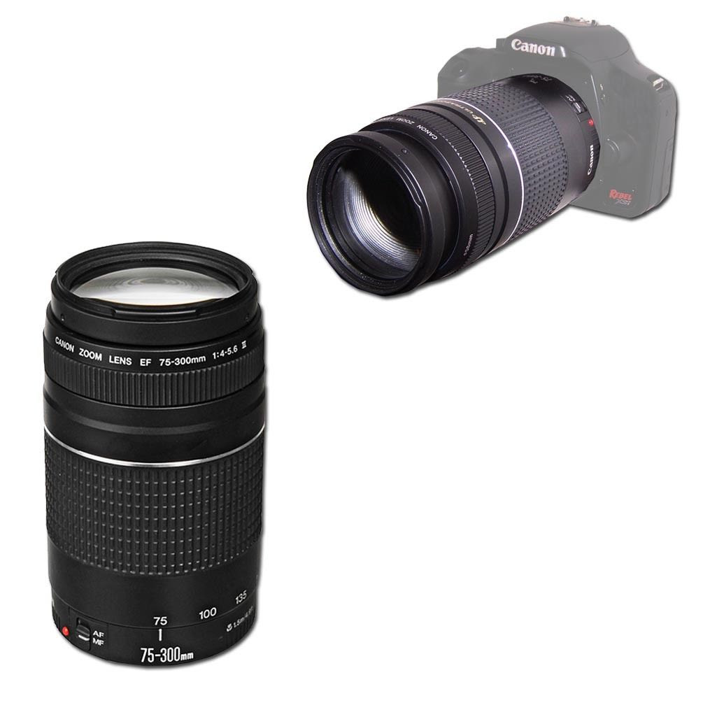 Canon Ef 75 300mm F 4 5 6 Iii Telephoto Zoom Lens Luldu