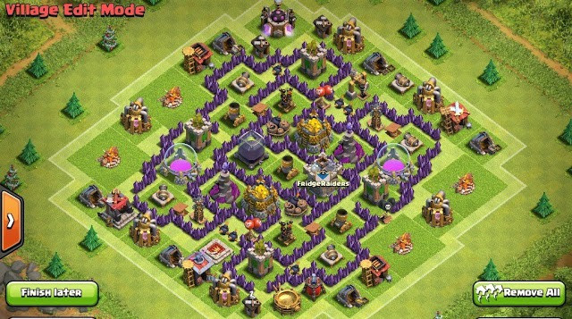 5 Gambar Base COC TH 7 Terbaik dan Terkuat  Blog Campuran