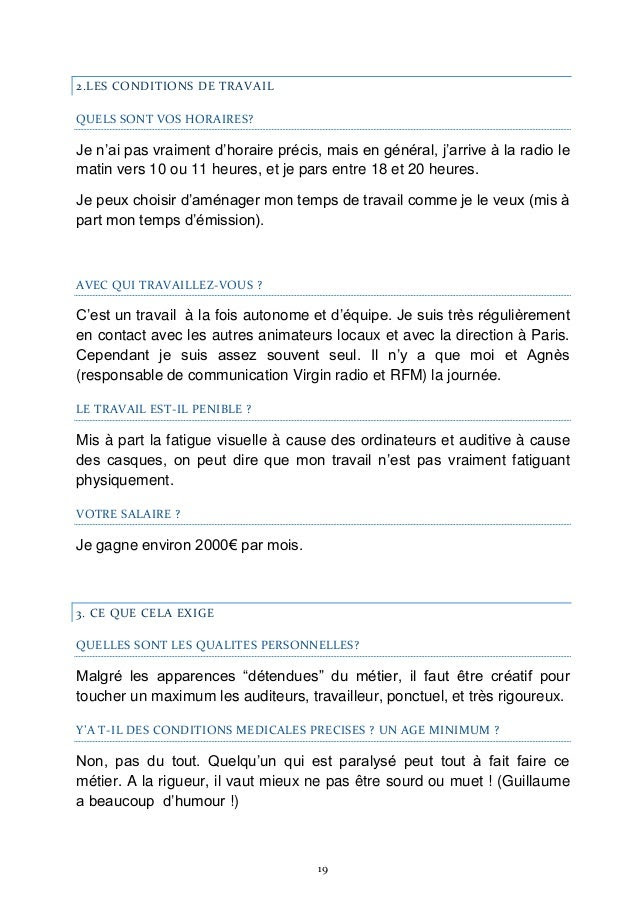 Rapport de stage de 3e (Virgin Radio & Radio Arménie)