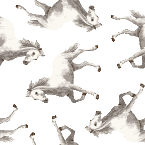 白い馬 No 015 白馬の壁紙用イラスト 条件付フリー素材集 スマホなど携帯電話対応