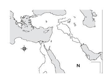 Blank Map Of Mesopotamia And Egypt
