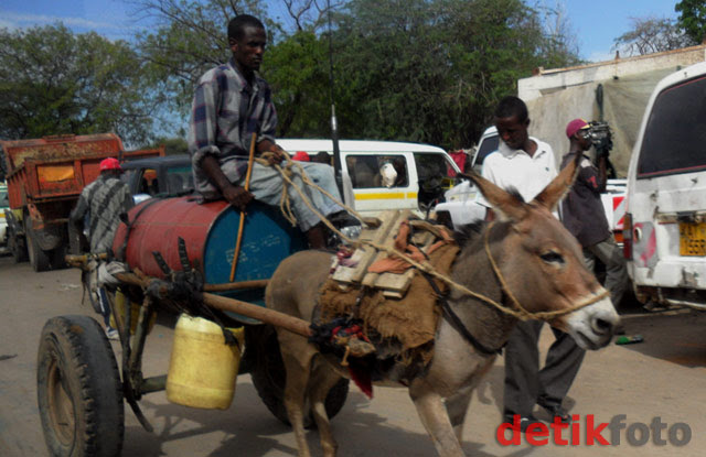 Potret Kota Garissa, Kenya