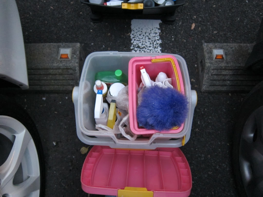 収納を考える 洗車のページ日記