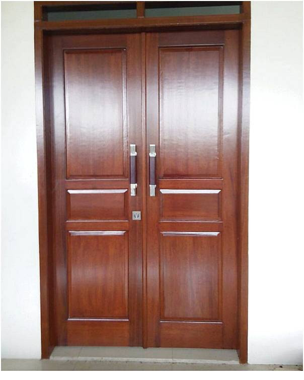 52 Desain  Model Pintu  Utama Rumah  Minimalis Terbaru 