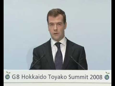 Д.Медведев.Пресс-конференция G8.09.07.08.Part 2