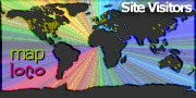 Locations of Site Visitors