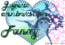 Fanny Joyeux Anniversaire