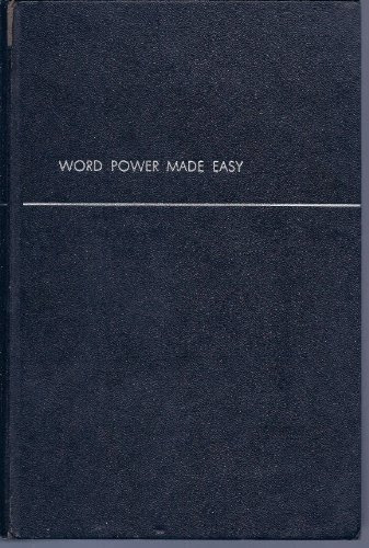 Word Power Made Easy: The Complete Three-Week Vocabulary Builder, by Norman Lewis