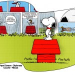 Bandeirinha Snoopy: