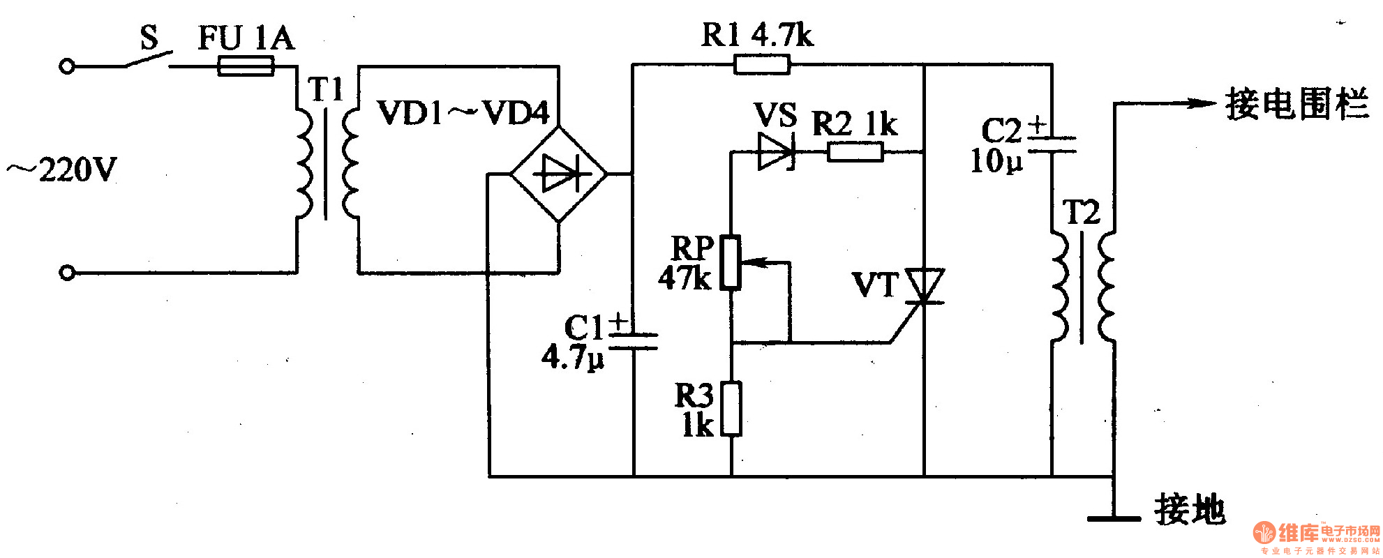 Diagram Electric Fence Circuit Diagram Full Version Hd Quality Circuit Diagram Electricalnsw Tunelweb It