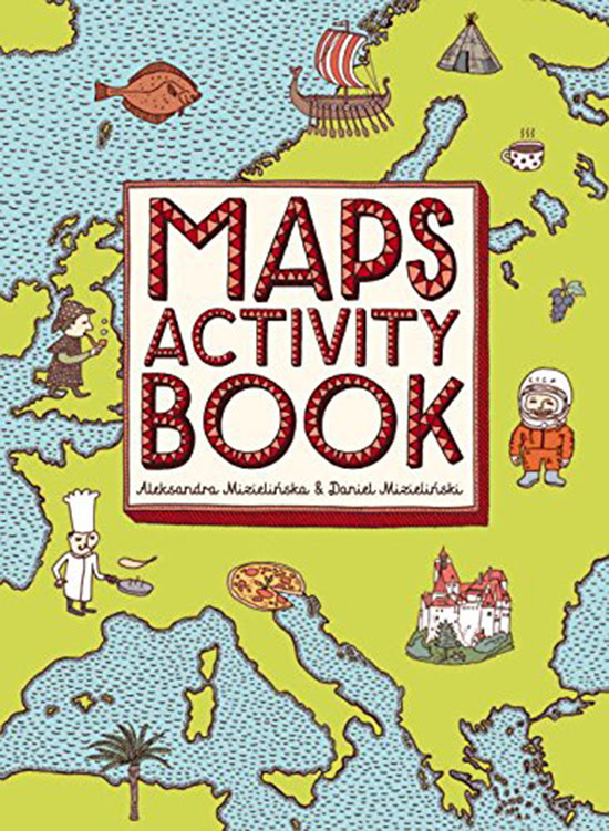 Maps Activity Book Maps Poster Book Educational