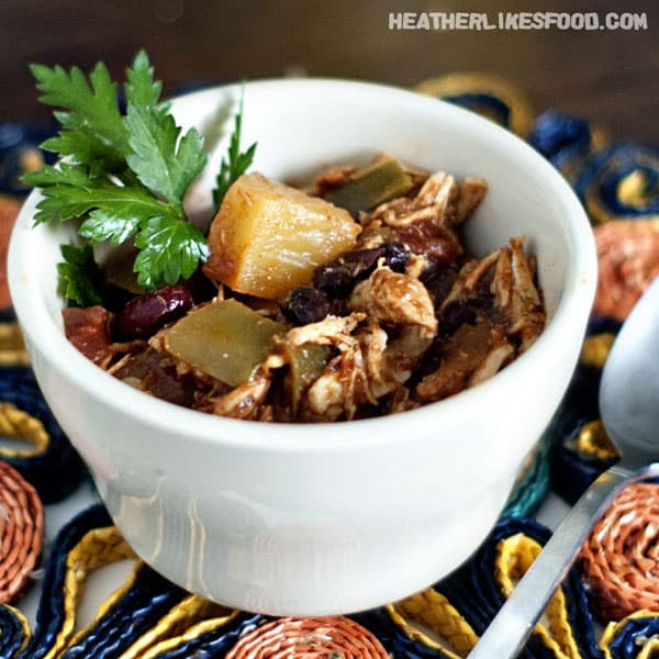 Crock-Pot Hawaiian Chicken Chili
