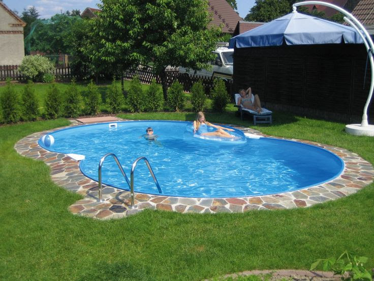  Small Backyard Pools Designs : Landscape Ideas For Backyard On A