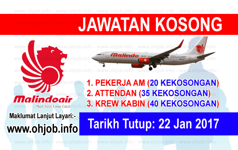 Jawatan Kerja Kosong Malindo Airways logo www.ohjob.info januari 2017