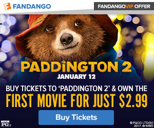 Buy tickets to 'Paddington 2' and own the first 'Paddington' for just $2.99!