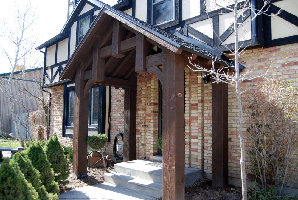 Timber Entry way