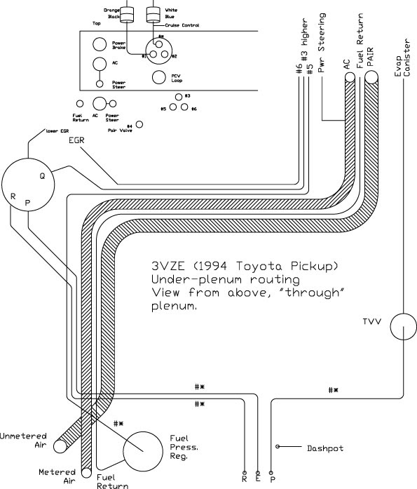 Vacuum Hose Routing Diagram - YotaTech Forums