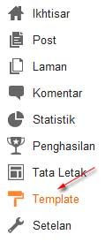 Cara Mengganti Template Blog