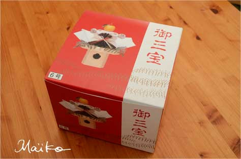 こし自慢で鏡餅を作ろう