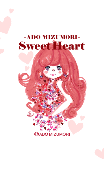 水森亜土 Sweetheart Line着せかえ 360円 カワイイ系