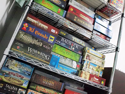 ゲーム棚 ボードゲーム Cu部 キューブ