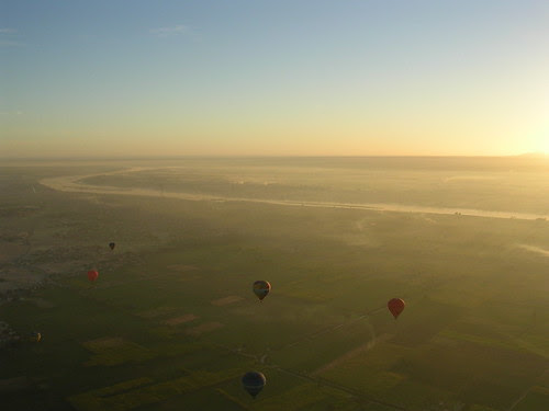 The view from the balloon