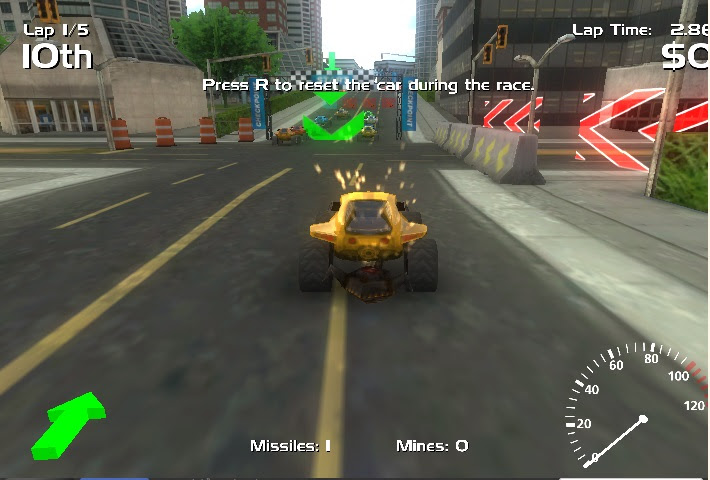 パソコン無料レースゲーム