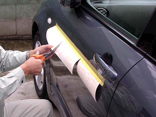 カッティングシートの貼り方