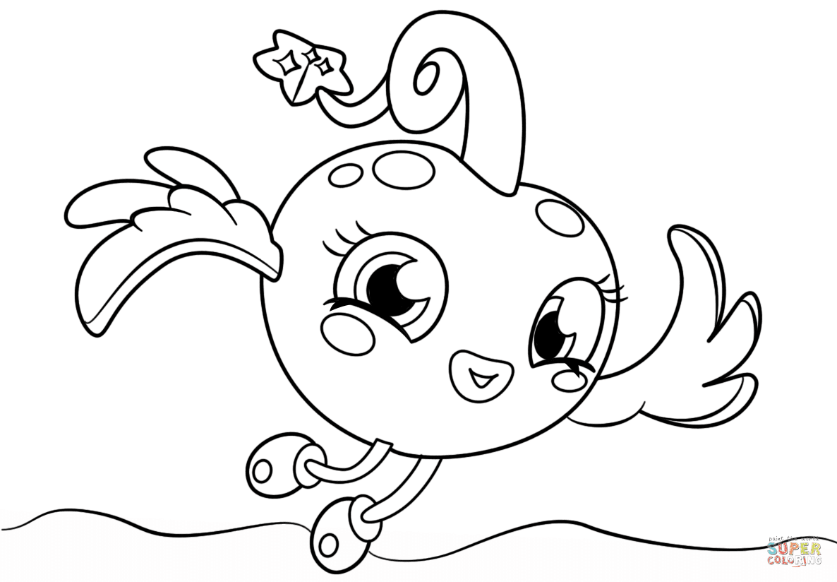 Super Moshi Monsters - Free Colouring Pages