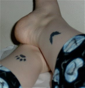 Ankle tattoos