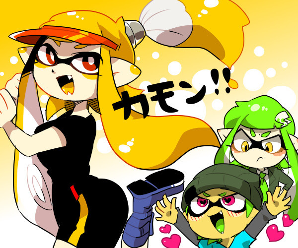 スプラトゥーン 緑チームシリーズ Pixiv年鑑 B