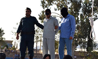 Public hanging at the Neyriz sports stadium in Fars Province, Iran, 22 Sept. 2016