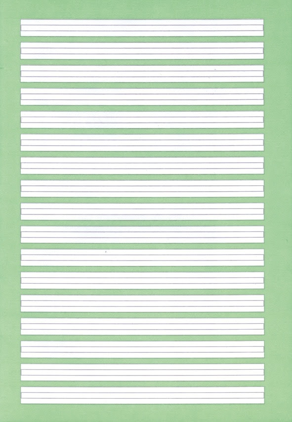 Heft A4 Nr. 2 liniert, grün hinterlegt (2. Klasse) | günstig online kaufen | MIFUS.de