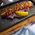 Octopus & Potato Tapas : Galician octopus is served with sliced cooked potatoes, smoked paprika and olive oil.