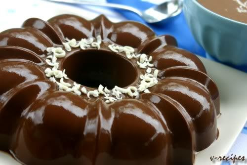 Puding Coklat