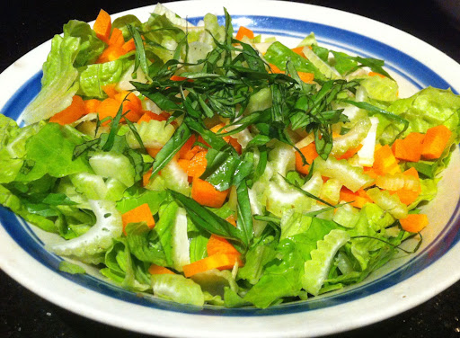 Salad With Celery And Carrots