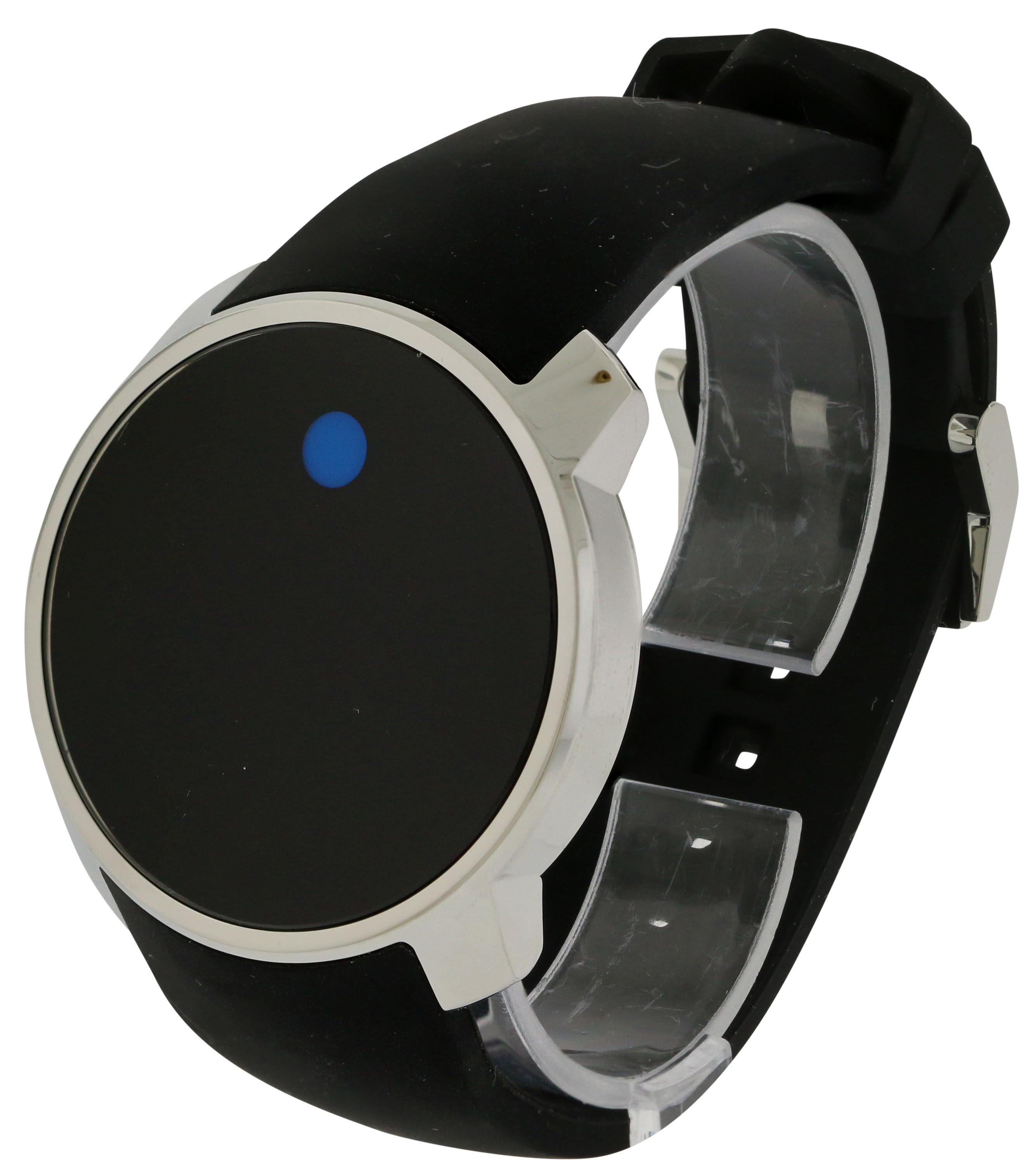 Movado Bold Digital Touch Silicone Unisex Watch 3600146 Solar