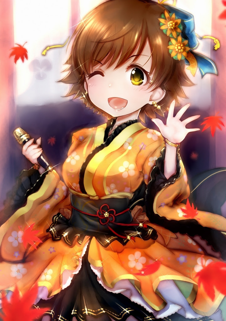 デレステ 元気で明るい本田未央の高画質壁紙画像 イラストまとめ 写真まとめサイト Pictas