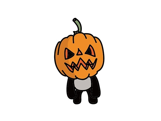 ハロウィンを凝縮したキャラクター キャラクター 制作ならキャラック