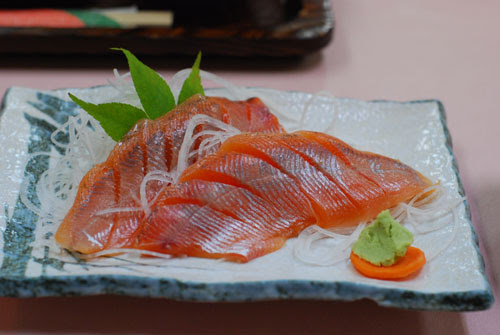 秋田写真館 ヒメマスの刺し身 Sashimi Of Kokanee Oncorhynchus Nerka