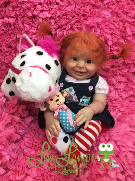 Baby Pippi Longstocking By Lisa Lampe Reborns Reborns