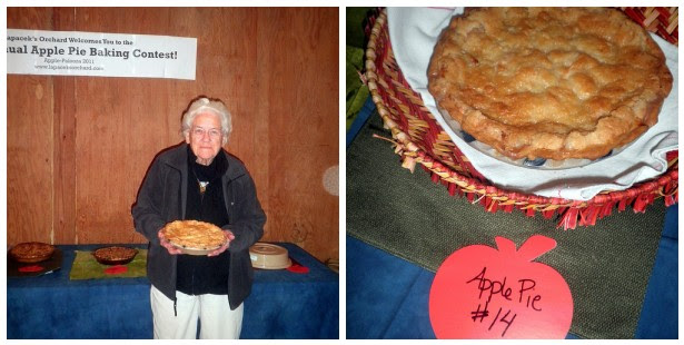 3rd Place Winner for the 2011 Apple-Palooza Apple Pie Baking Contest at Lapacek's Orchard - Gen Bancrof