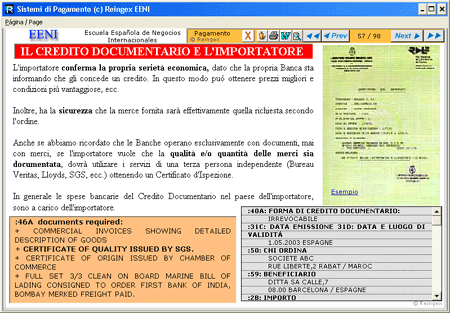 Credito documentario. Lettera di credito UCP 600