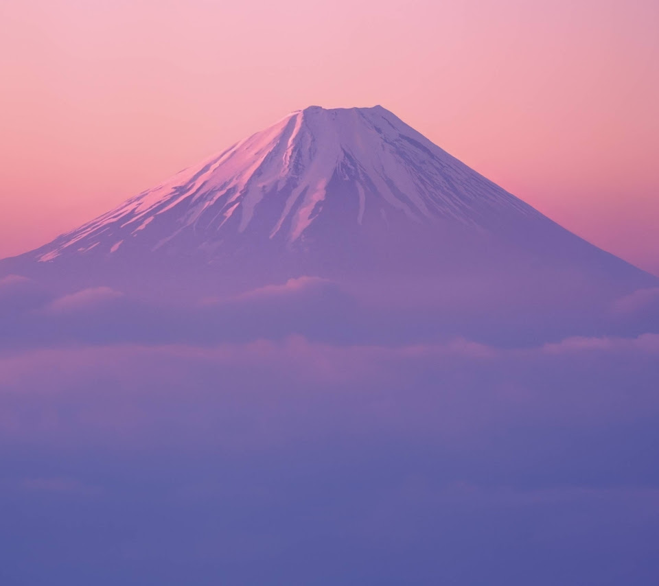 壁紙 富士山の風景のスマホ壁紙960x854 Fuji A07 Jpg 壁紙box