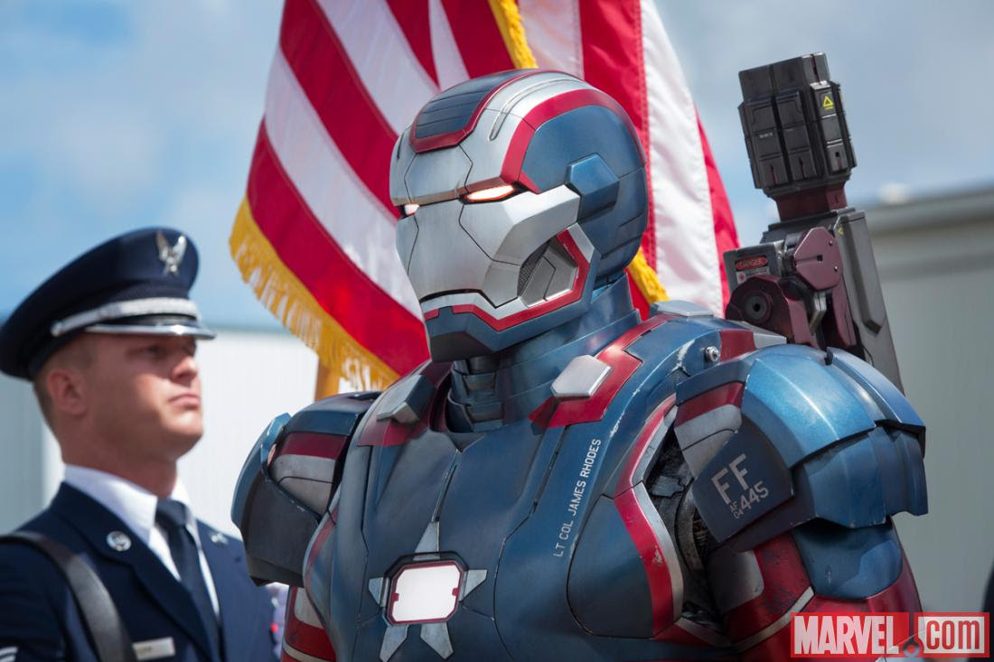 Iron Patriot from Iron Man 3