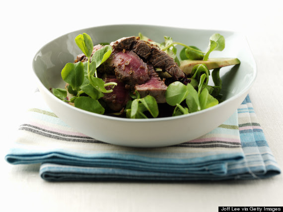 steak salad