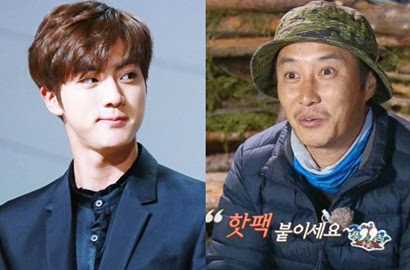 Jin BTS - Kim Byung Man Pose Ganteng Berlatar Keindahan Gunung,Syuting 'LOTJ' Sulawesi HorasSumutNews.com - Berita Terkini Terbaru Hari Ini -"Laws of the Jungle" edisi Sulawesi memang sudah ditunggu-tunggu penonton. Pasalnya, edisi kali ini menampilkan para bintang-bintang ganteng mulai JinBangtan Boys hingga Gong Myung cs. 