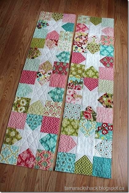 My  packs DIY by Pin  on Pinterest  charm Nicole runners using table Fink