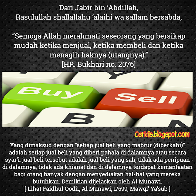 Petunjuk Nabi Shallallahu 'Alaihi Wa Sallam Dalam Jual Beli