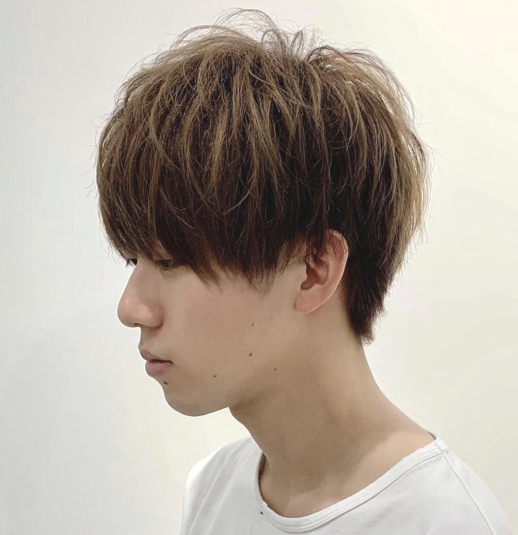 千葉プライベートサロン メンズ前髪だけ縮毛矯正 Filo